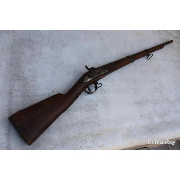 Fusil court mod�le 1763 ou 1774 ? transform� AN IX puis chasse