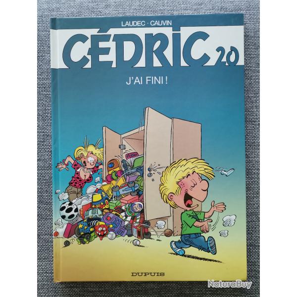BD C�dric 20 J'ai fini! par Laudec et Cauvin