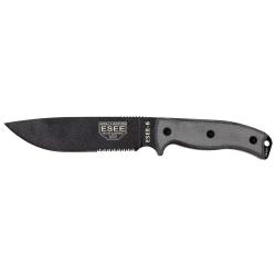 Couteau de survie Esee ESEE-6 lame noire mat