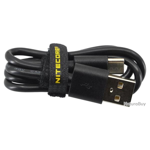 C�ble de chargement USB-A vers USB-C Nitecore