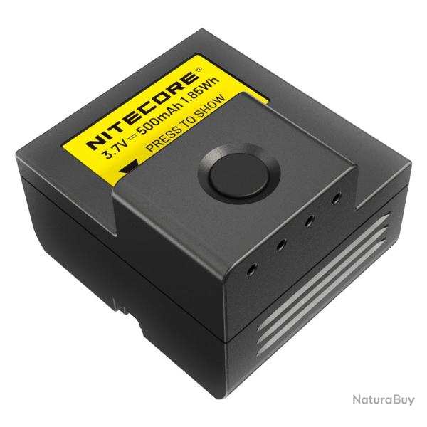 Batterie externe portable Nitecore PLB500 avec c�ble USB-C magn�tique
