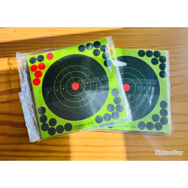 Cibles adh�sives 20x20 97pcs