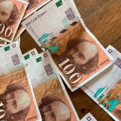 23 Billets de 100 Fr