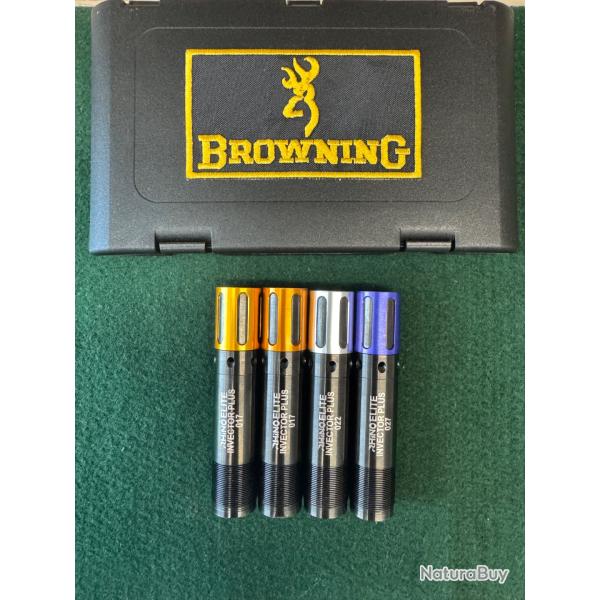 Lot de 4 chokes Rhino Elite Competition - Browning Invector Plus