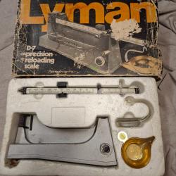 Balance de rechargement Lyman D-7 Precision Scale (Dans sa bo&icirc;te d'origine)