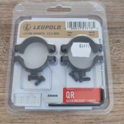 Collier leupold QR 30mm bas
