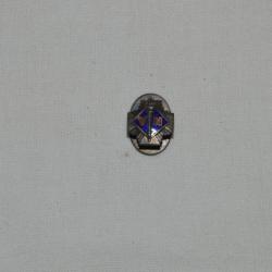 INSIGNE DES CROIX DE FEU-VOLONTAIRES NATIONAUX (BOUTONNIERE)-COLONEL LAROQUE-NATIONALISME 1930