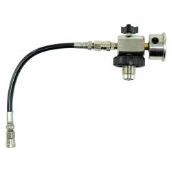 Station BASE DIN molette Acier HP + Flex 30 cm - SOGER