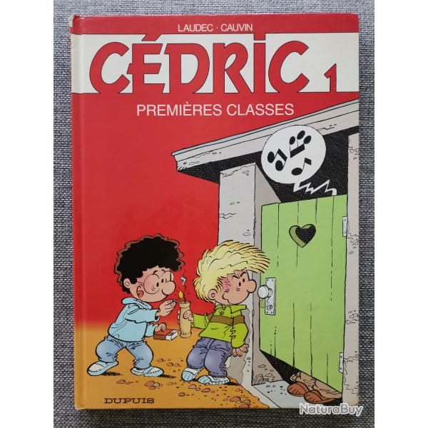 BD C�dric 1 Premi�res Classes par Laudec et Cauvin