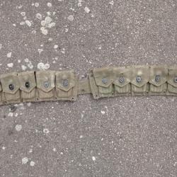 Ceinturon Garand US WW2 dat&eacute; 1943