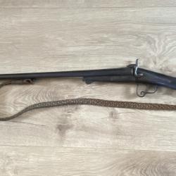 Fusil de chasse juxtapos&eacute; &agrave; broche, calibre 16, fabrication de Saint-&Eacute;tienne. Excellent &eacute;tat esth&eacute;ti