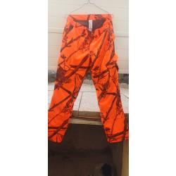 Comme neuf Pantalon camo orange taille L