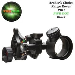 TRUGLO Archer's Choice Range Rover PRO Viseur de chasse mono pointeur &agrave; r&eacute;ticule lumineux