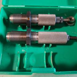 Jeu de 2 outils RCBS Full Length 7x64 Brenneke (Part # 34001) + Shell Holder