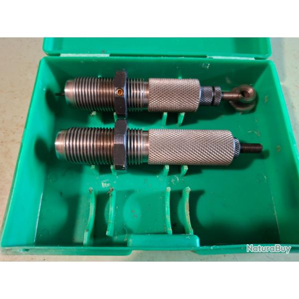 Jeu de 2 outils RCBS Full Length 7x64 Brenneke (Part # 34001) + Shell Holder