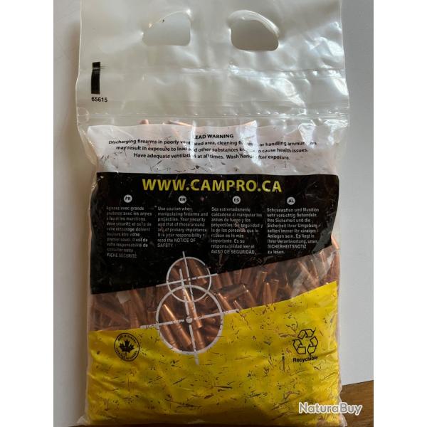 Lot de 589 ogives Campro 30 (.308) FCP 220gr