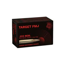 BOITE DE .223 FMJ 63GR X50 - GECO