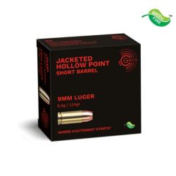BOITE DE 9X19 124GR JHP (SHORT BARREL) X20 - GECO