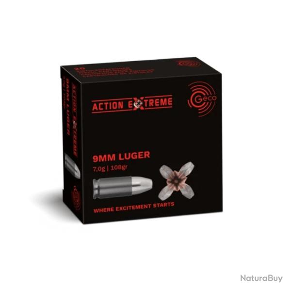 BOITE DE 9X19 108GR ACTION EXTREME EXPANSION X20 - GECO