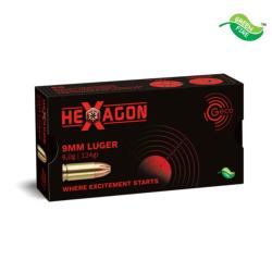 BOITE DE 9X19 124GR HEXAGON X50 - GECO