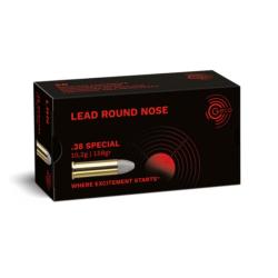 BOITE DE .38 SPECIAL 158GR LEAD ROUND NOSE - GECO
