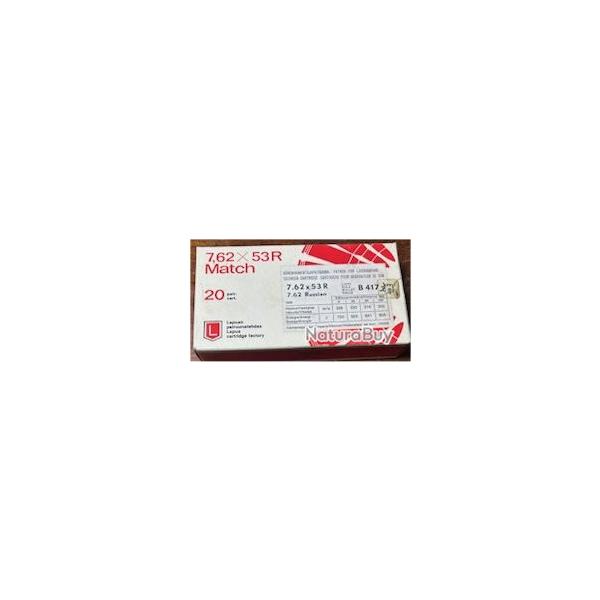 20 Balles neuves de 7.62x53R