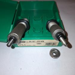 Jeu de 2 outils RCBS Full Length .270 Win / .270 Winchester (Part # 13501) + Shell Holder #03