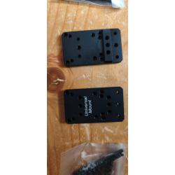 Adaptateur pour point rouge pistolet glock Queue d arronde 5,8/6,3 pour tout montages point rouge