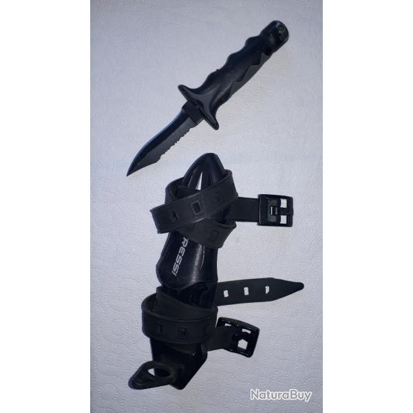 couteau chasse sous marine cressi Predator