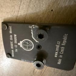 Plaque point rouge zendl Holosun HS557C Slide Mount pour CZ Shadow