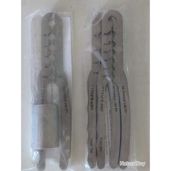 Grip n pull diff�rents calibre