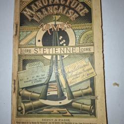 Rare Catalogue Original MANUFRANCE 1898 - N&deg;51 - Tr&egrave;s Bon &Eacute;tat Int&eacute;rieur
