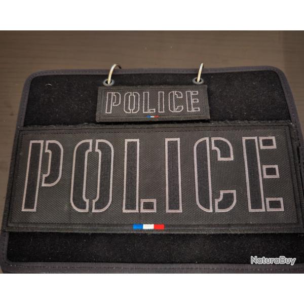 Patch et bande dorsale Police cordura 3.0 collection