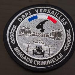 &Eacute;cusson obsol&egrave;te collection brod&eacute; Brigade criminelle de Versailles