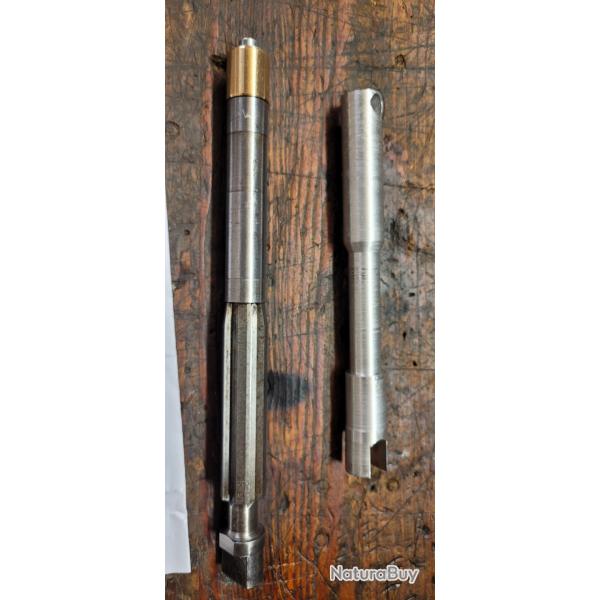 Fraise de chambre de finition calibre 12x65/70. Avec pilote tournant