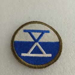 Patch arm&eacute;e us 10th ARMY CORPS ww2 1original