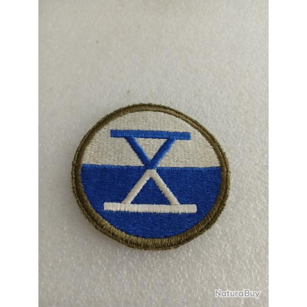 Patch arm�e us 10th ARMY CORPS ww2 1original