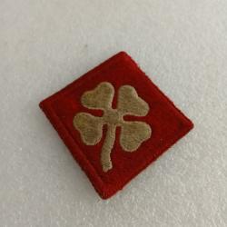 Patch arm&eacute;e us 4th ARMY ww2 1original