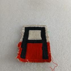 Patch arm&eacute;e us 1st ARMY red WW2 ORIGINAL 1
