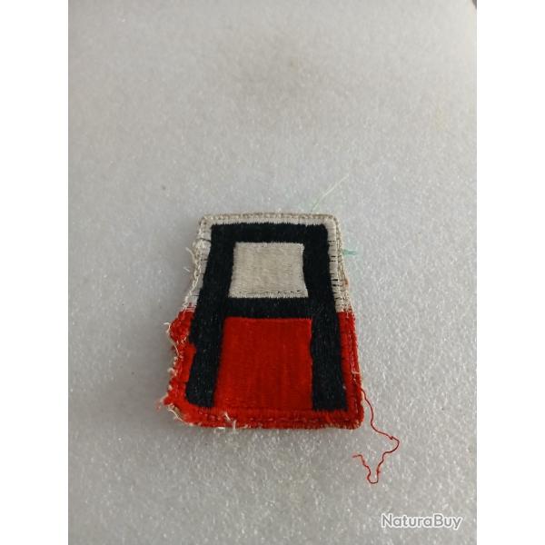 Patch arm�e us 1st ARMY red WW2 ORIGINAL 1