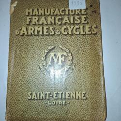 Catalogue G&eacute;n&eacute;ral Manufrance 1935 - Saint-Etienne (Armes, Chasse, P&ecirc;che, Cycles)