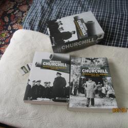 Churchill m&eacute;moires deux volumes en coffret
