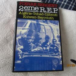livre sur l'histoire du deuxi&egrave;me R.E.P. par Pierre Sergent