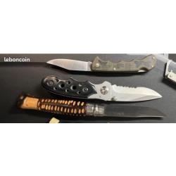 Collection de 6 couteaux