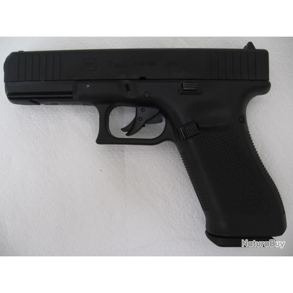 Pistolet Glock 17 Gen 5 avec chargeur rotatif plomb Diabolo 4,5 mm + Kits de service + Malette Glock