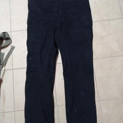 Pantalon noir allemand WW2 fabrication fran&ccedil;aise