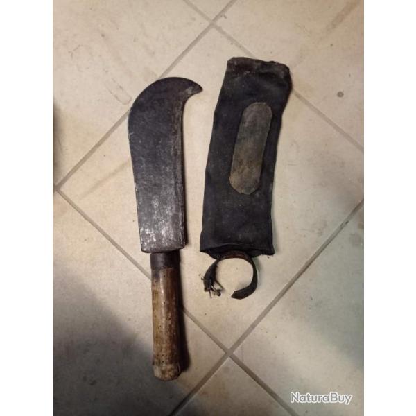 Rare serpe fran�aise avec �tui ersatz WW1