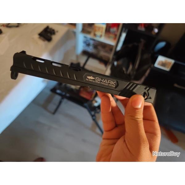 Culasse aluminium Poseidon Orion Shark (G-Series / Airsoft) - Noir