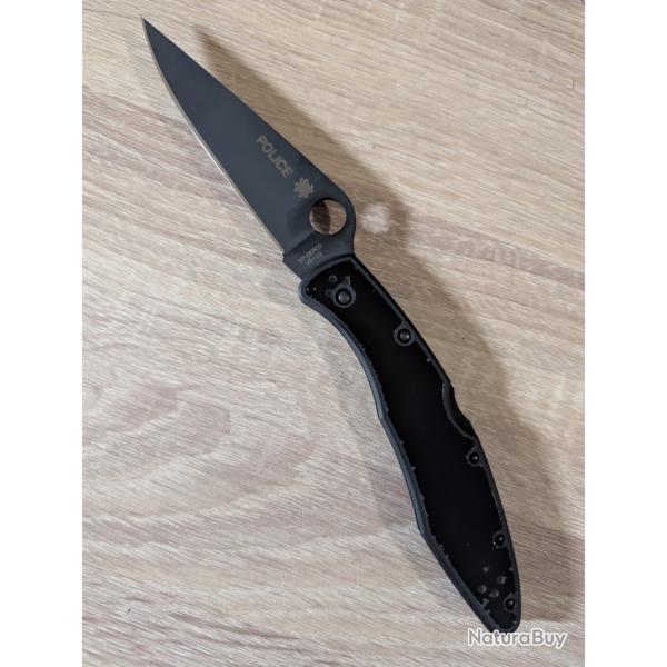 Spyderco Police Black C07BKP NEUF
