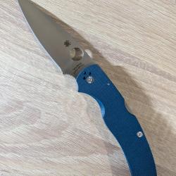 Spyderco Native Chief Cobalt SPY27 C244GPCBL Neuf